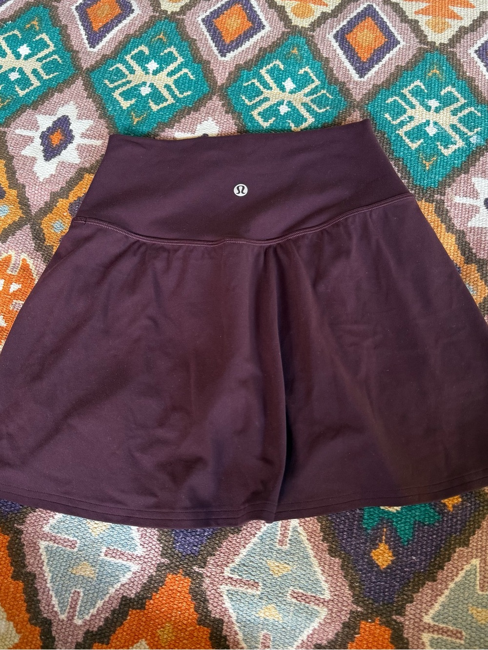 Lululemon Align High-Rise Skirt Garnet Women’s Size 4 Breathable Nulu Fabric